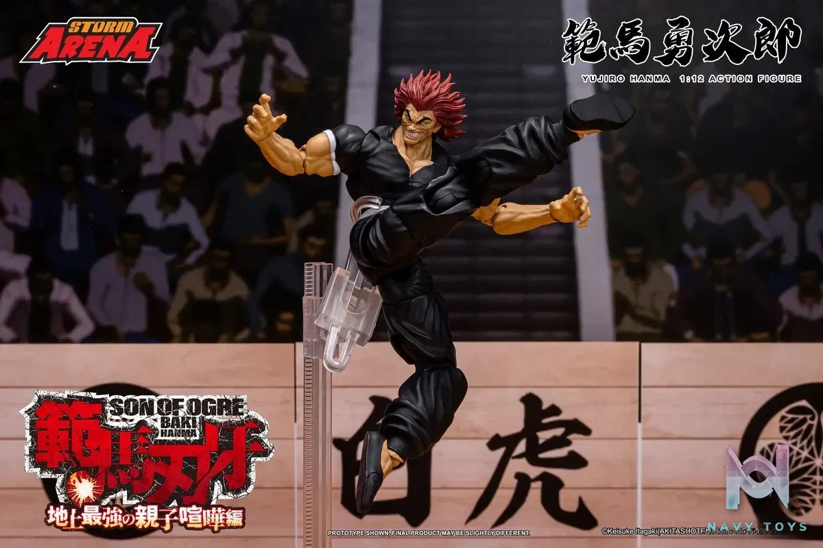 Storm TOYS – Baki the Grappler Yujiro Hanma Action Figure BHSA02 (Licensed)