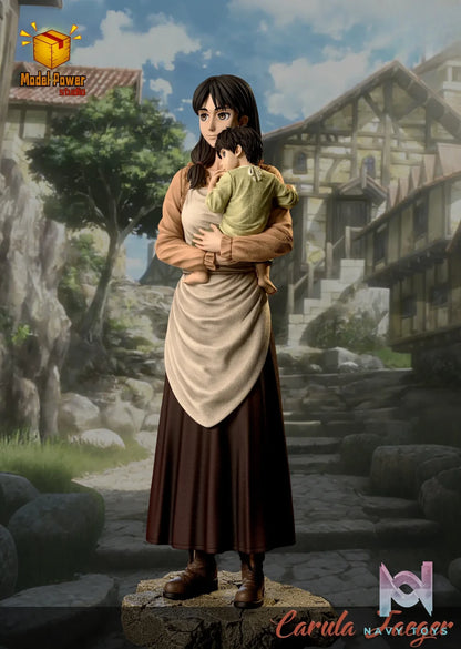 Model Power Studio – Carla Jaeger X Eren Jaeger Attack on Titan