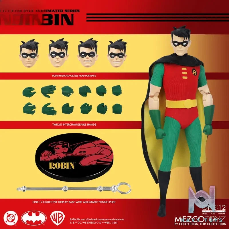 Mezco Studio – 1/12 Batman: The Animated Series Robin Action Figure (Licensed)