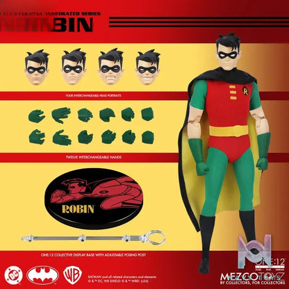 Mezco Studio – 1/12 Batman: The Animated Series Robin Action Figure (Licensed)