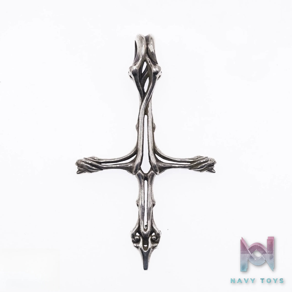 Raven Studio (silver jewelry) – Evil Goat Head Pendant Necklace Original