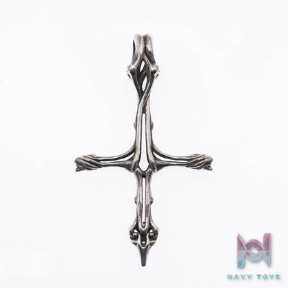 Raven Studio (silver jewelry) – Evil Goat Head Pendant Necklace Original