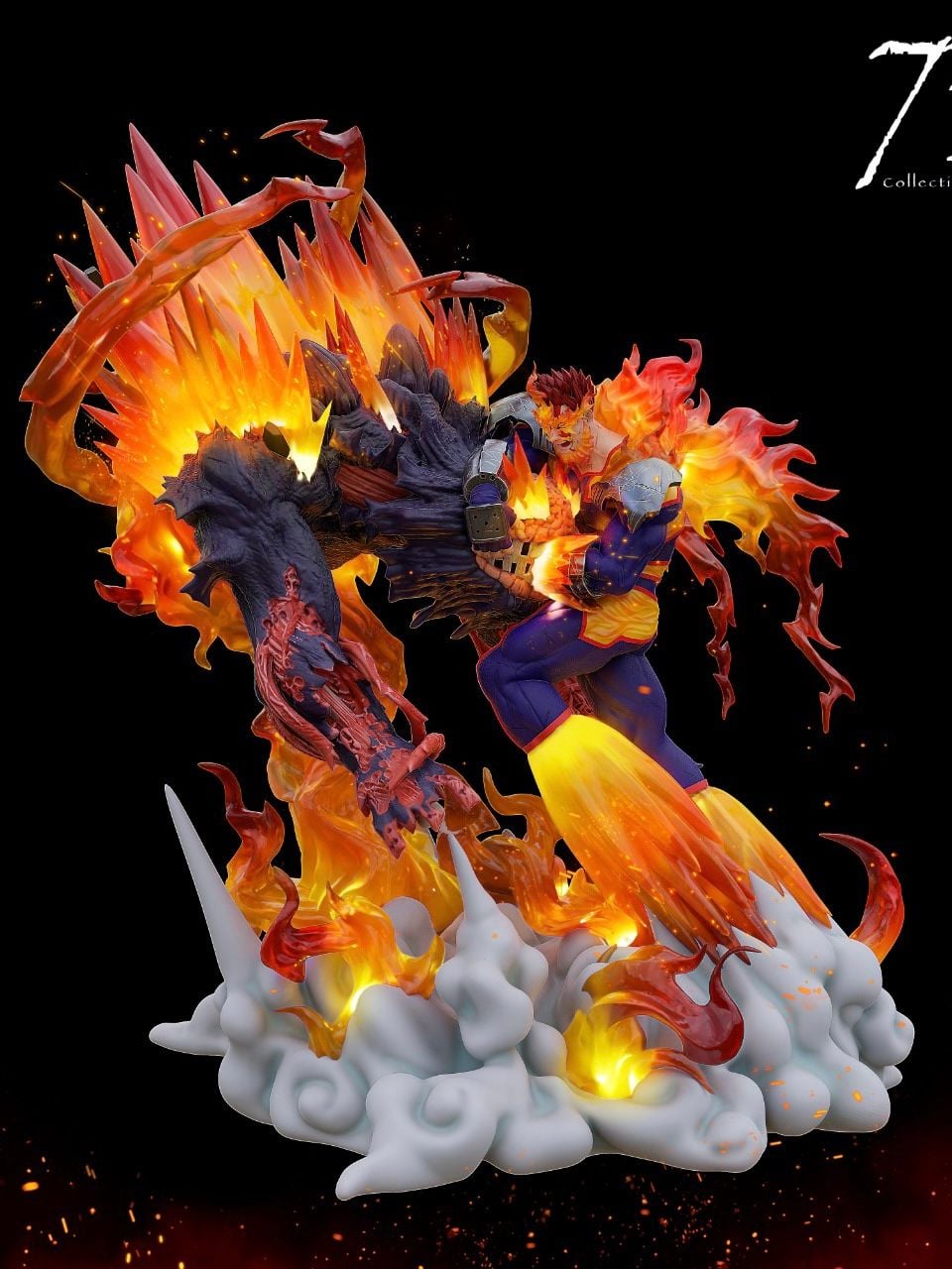 Endeavor Prominence Burn - My Hero Academia - 73 Collectibles resin statue 73 Collectibles Studio anime figure