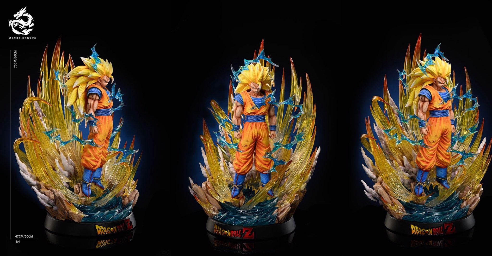 Son Goku SSJ3 - Dragonball - Azure Dragon Studio resin statue Azure Dragon Studio anime figure