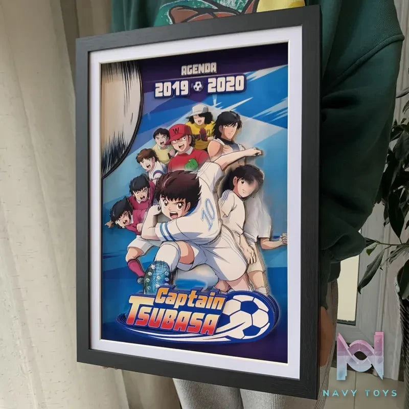 KALA HOME Studio – Captain Tsubasa Multiple Characters 3D Decorative Painting Captain Tsubasa