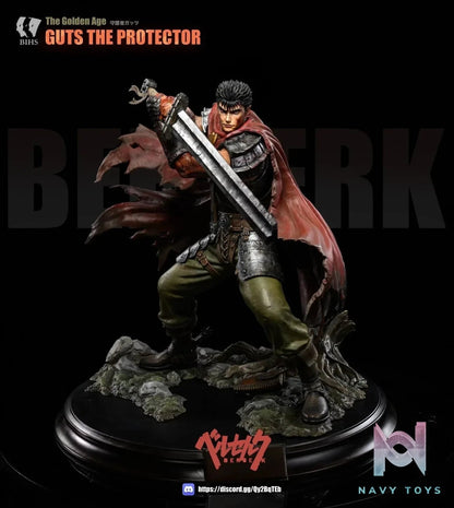 Guts - Berserk 2 Golden Age Chapter Guardian - BIHS Studio resin statue Navy Toys anime figure