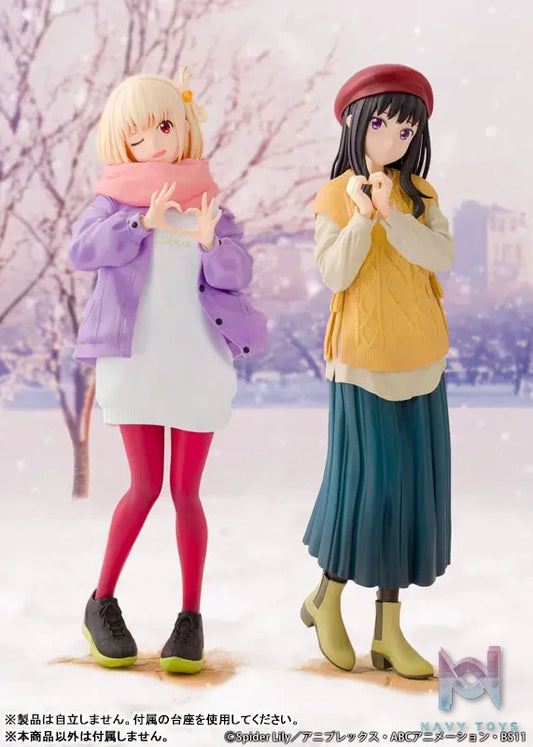 PROOF – TV Anime “Lycoris Recoil” Chisato Nishikigi & Takina Inoue Winter Outfit ver. 1/7 Complete Figure (Licensed)
