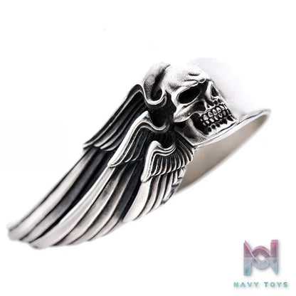 Raven Studio (silver jewelry) – Exclusive Design “Highway Angel” Ring Original