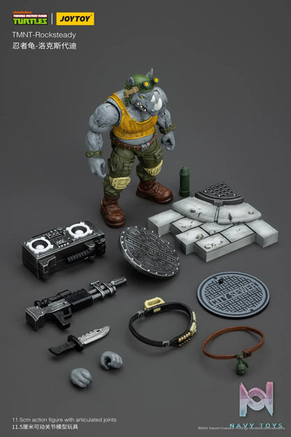 JOYTOY Studio – TMNT Beebop Rocksteady JT8476 JT8469 (Licensed)