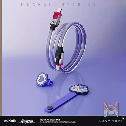 miHoYo – Honkai: Star Rail – Wolf Cub Pixel Series Fast Charger X Data Cable (Licensed)