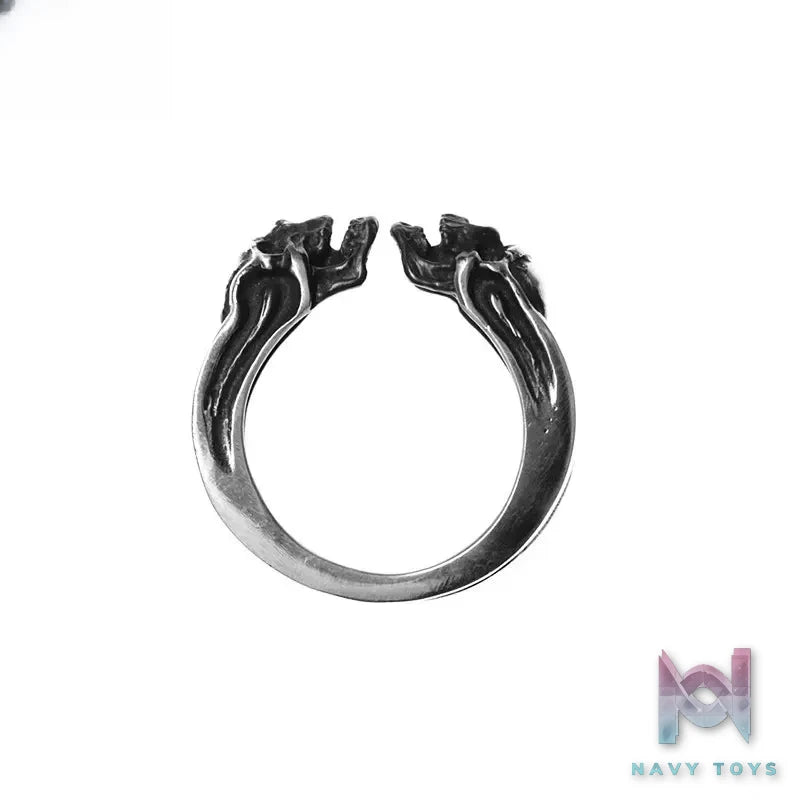Raven Studio (silver jewelry) – Original Exclusive Twin Skull Ring Original