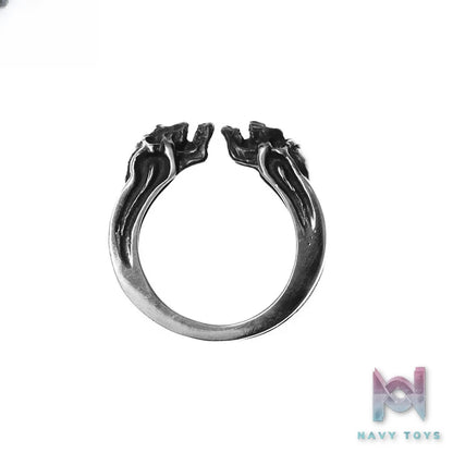 Raven Studio (silver jewelry) – Original Exclusive Twin Skull Ring Original