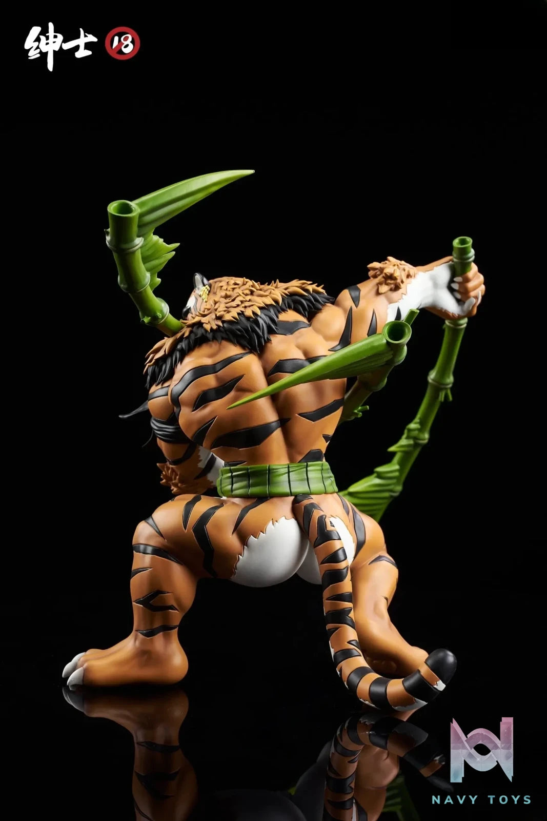 Gentleman 18 Studio – One Piece zoro tiger hunting