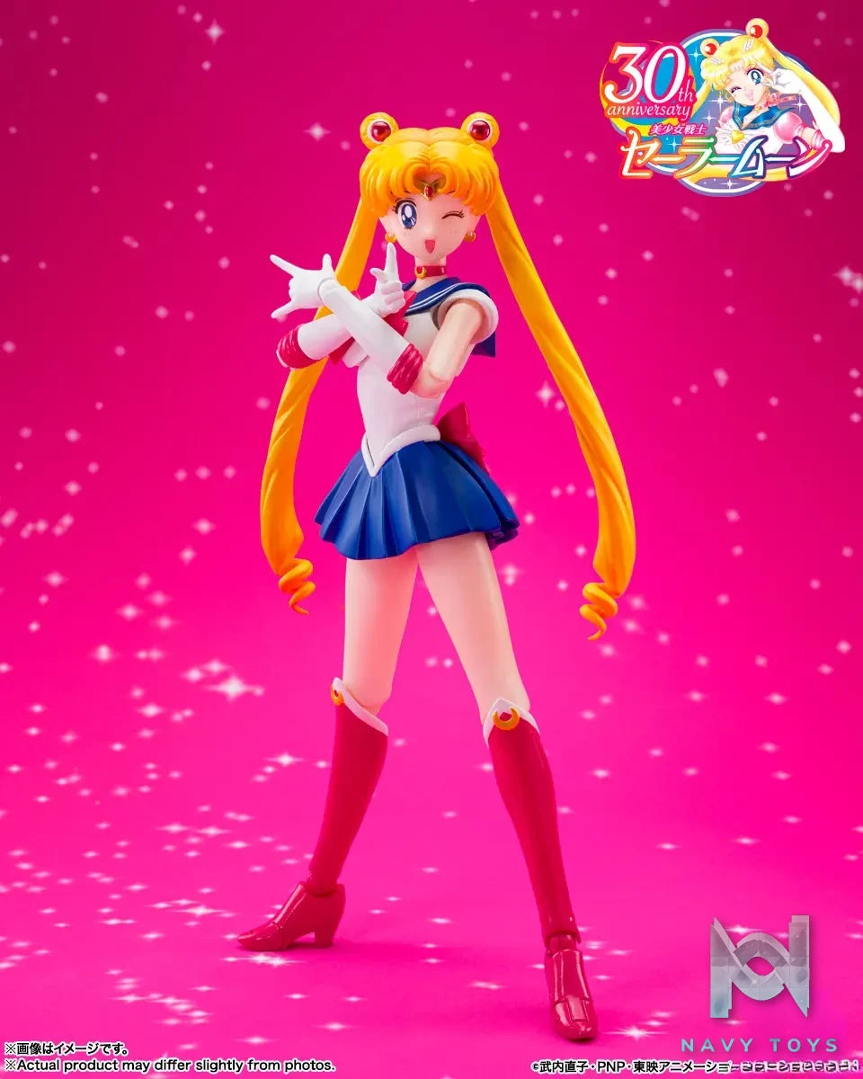 BANDAI SPIRITS – S.H.Figuarts Sailor Moon -Crystal Star Compact Edition- “Sailor Moon R” (Licensed)