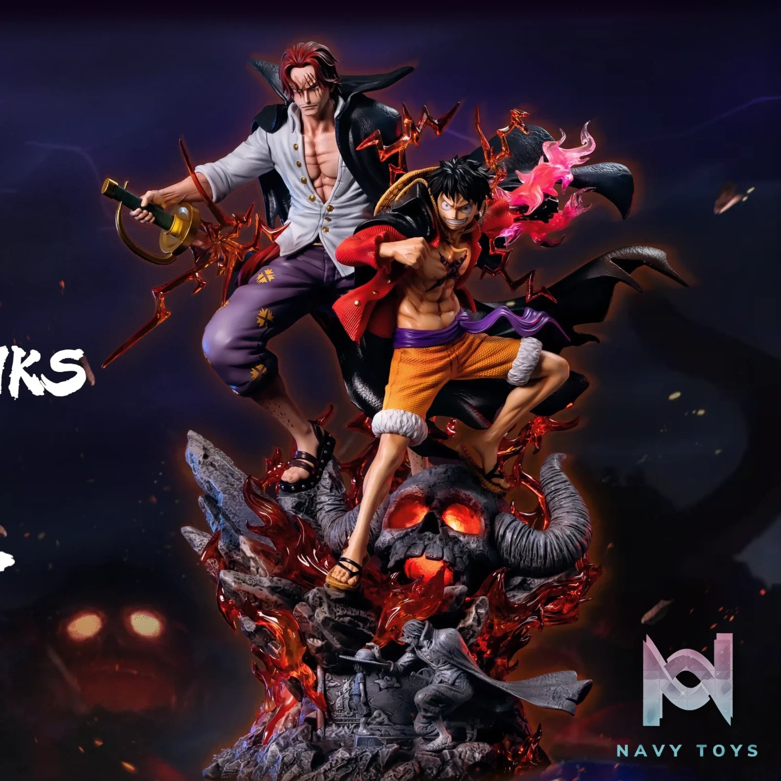Ambition Studio – One Piece Legacy and Bond Series #1 — Luffy & Shanks