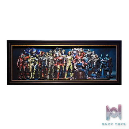 Yu Zhi Jiang Studio – Iron Man Series #4 3D Decorative Painting Marvel