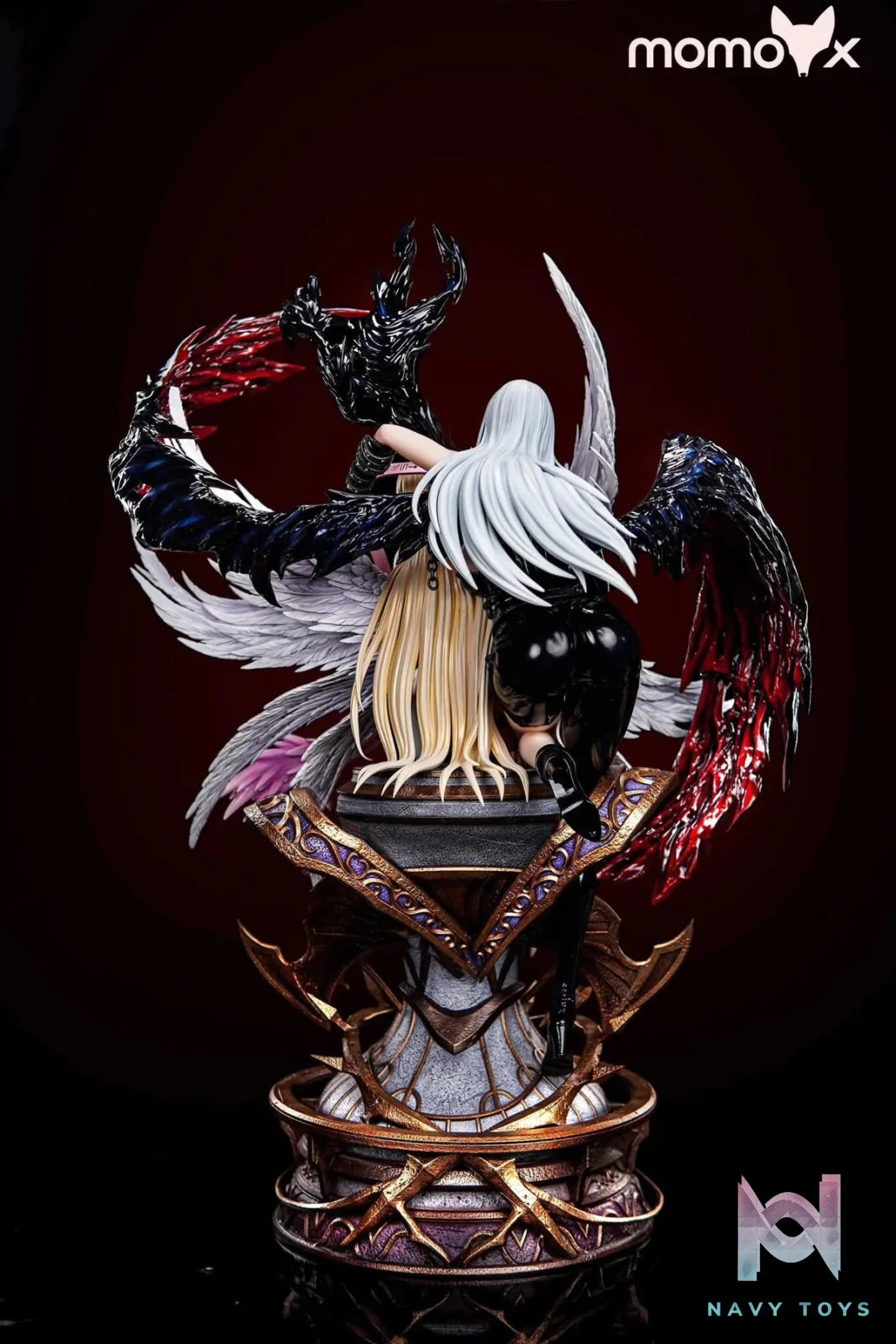 Angewomon & Devimon resin statue MOMOX Studio anime figure