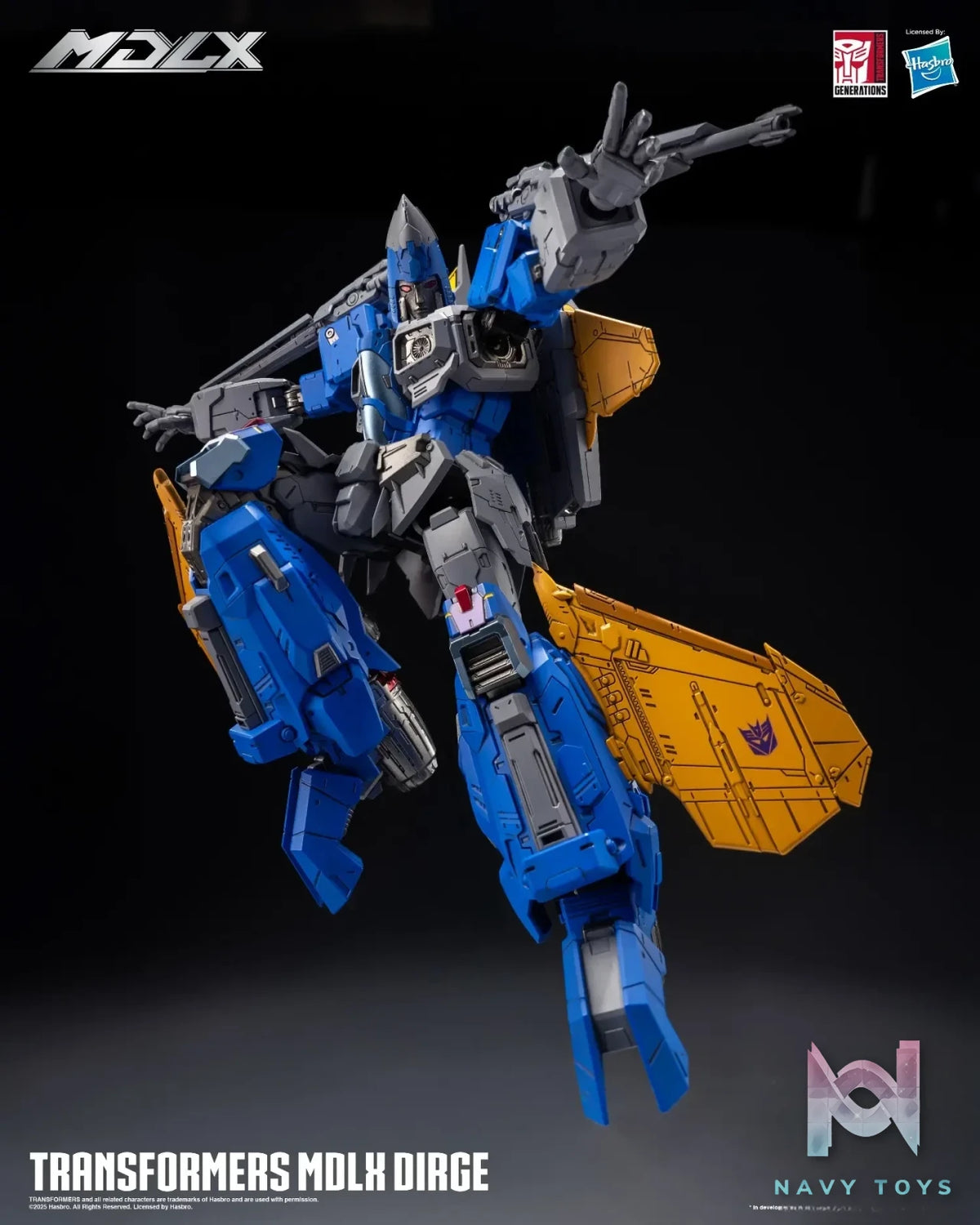 Threezero – Transformers Decepticon-MDLX Elegy #3Z0888 (Licensed)