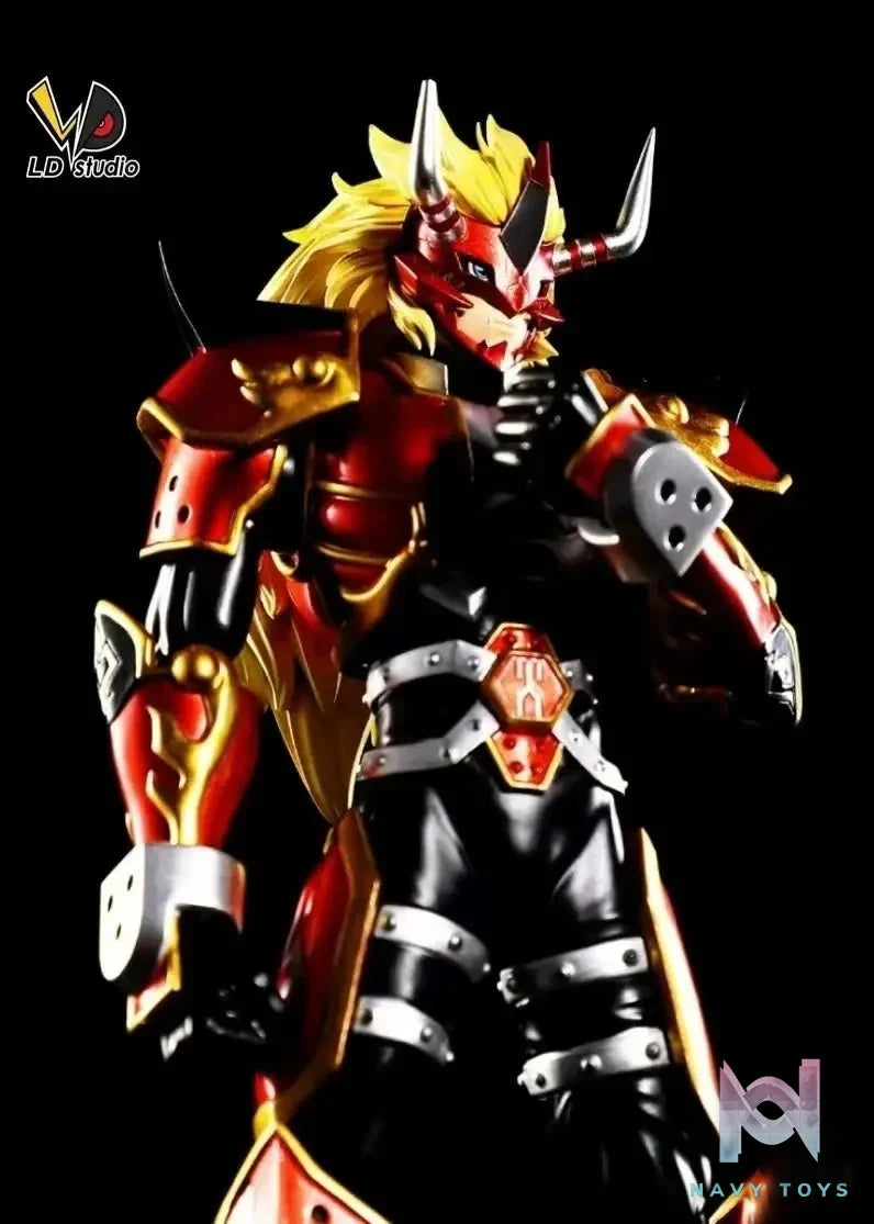 LD Studio - Digimon 4 Agnimon resin statue Navy Toys anime figure