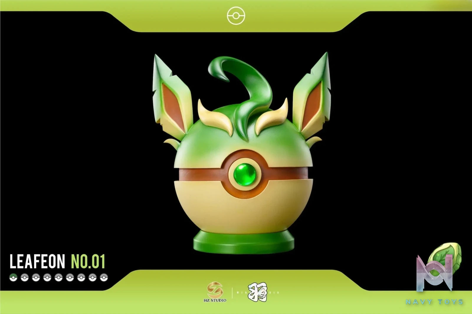 HZ Studio – Pokémon Leafeon Pokeball