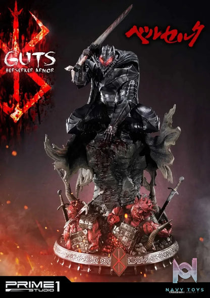 Ultimate Premium Masterline Berserk Guts Berserker Armor UPMBR-04 UPMBR-04EX UPMBR-04BN(Licensed) - Prime 1 Studio resin statue Navy Toys anime figure