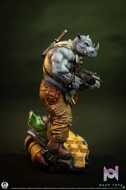 Premium Collectibles Studio – TMNT Legends Rocksteady 1/3 Scale Statue (Licensed)