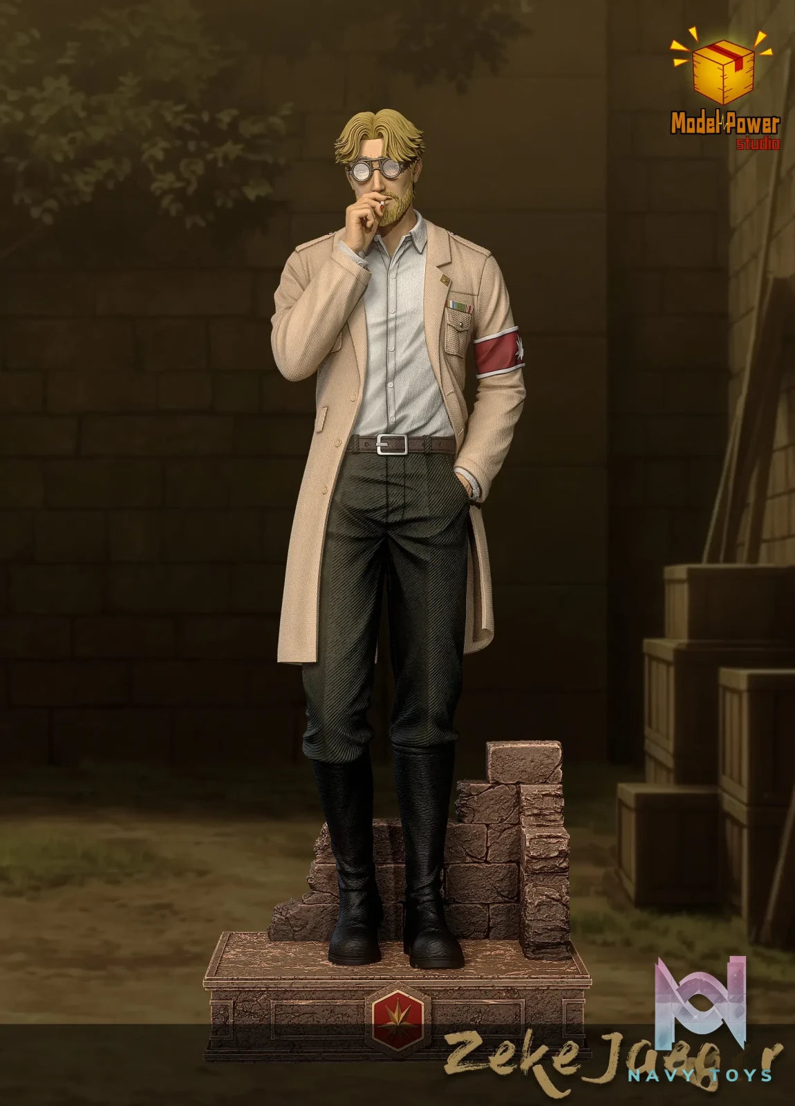 Model Power Studio – Zeke Jaeger Honor Marley Person Attack on Titan