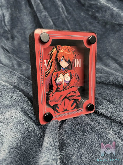 MengMengJiang Studio – Neon Genesis Evangelion Asuka 3D Card Brick