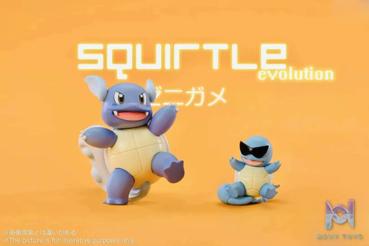 MG Studio – Pokémon Blastoise Evolution Group