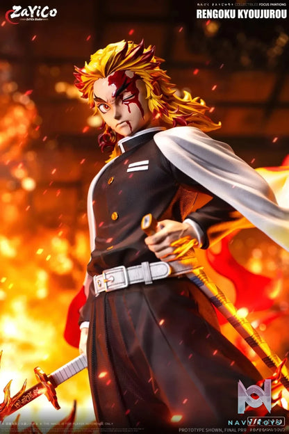 Flame Hashira Kyojuro Rengoku - Demon Slayer - Zayico Studio resin statue Navy Toys anime figure
