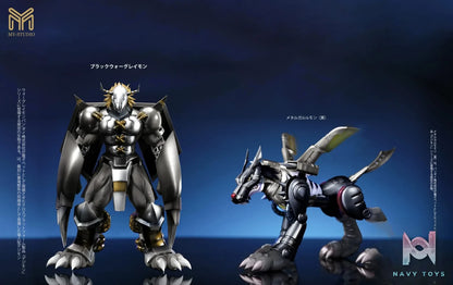 Mine Studio – Digimon Bright and Dark Round 2 – MetalGarurumon & DarkGarurumon