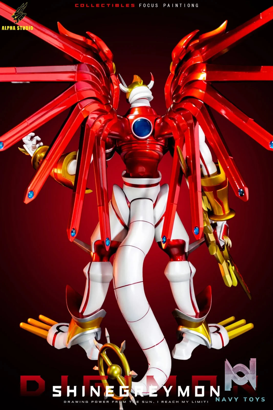 Alpha Studio – Digimon Shine Greymon