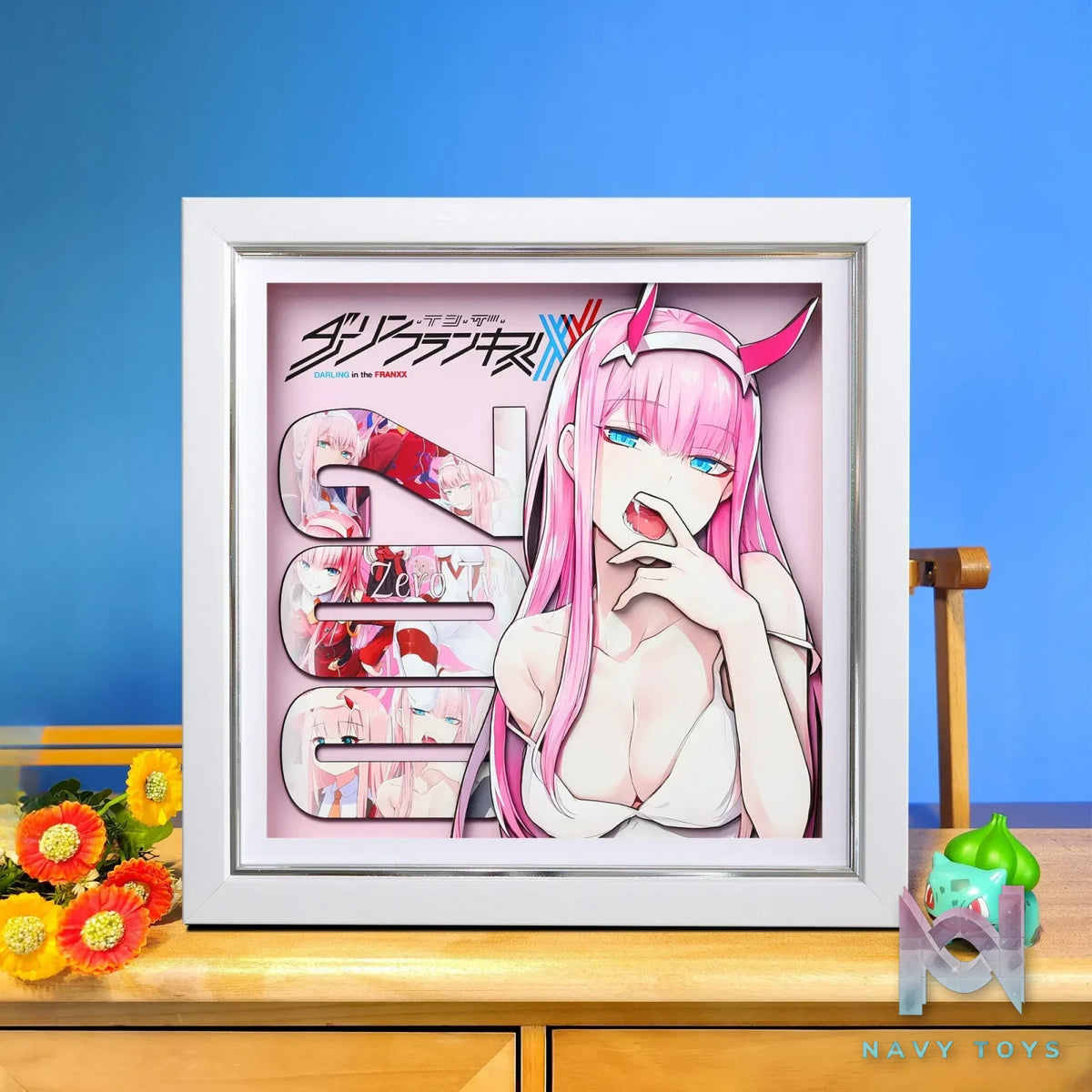Yu Zhi Jiang Studio – Zero Two 3D Decorative Painting Darling in the FRANXX
