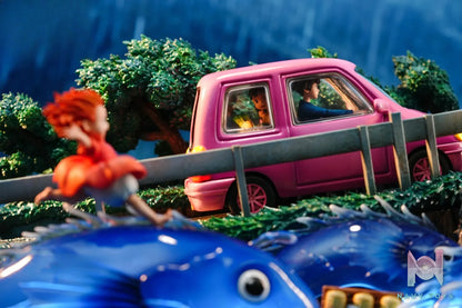 OPM Studio – Hayao Miyazaki Desktop Series 015 Ponyo on the Cliff