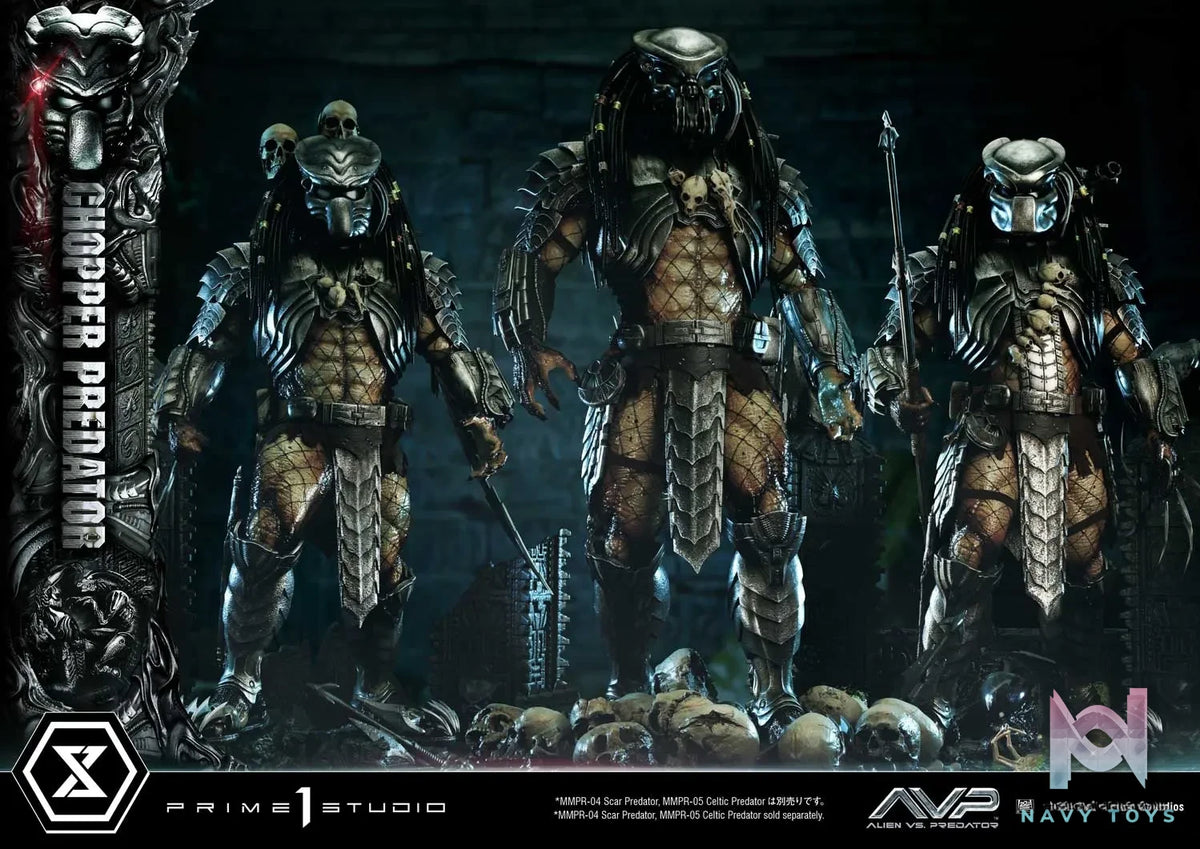 Prime 1 Studio Museum Masterline Alien vs. Predator Chopper Predator MMPR-06