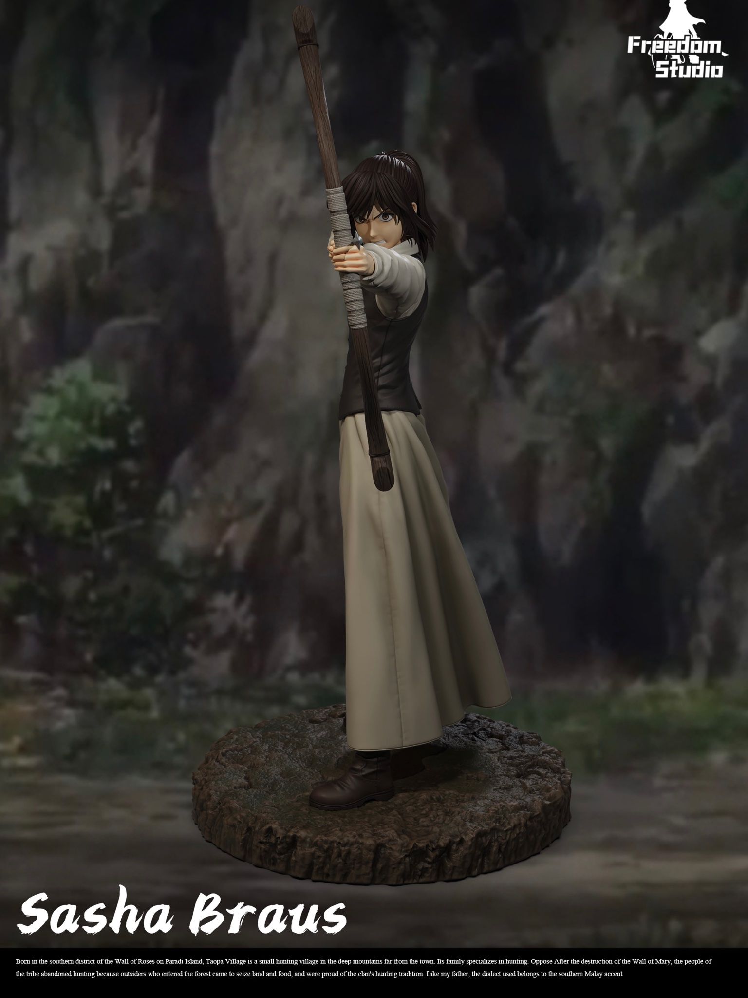 Sasha Braus - Attack on Titan - Freedom Studio resin statue freedom studio anime figure