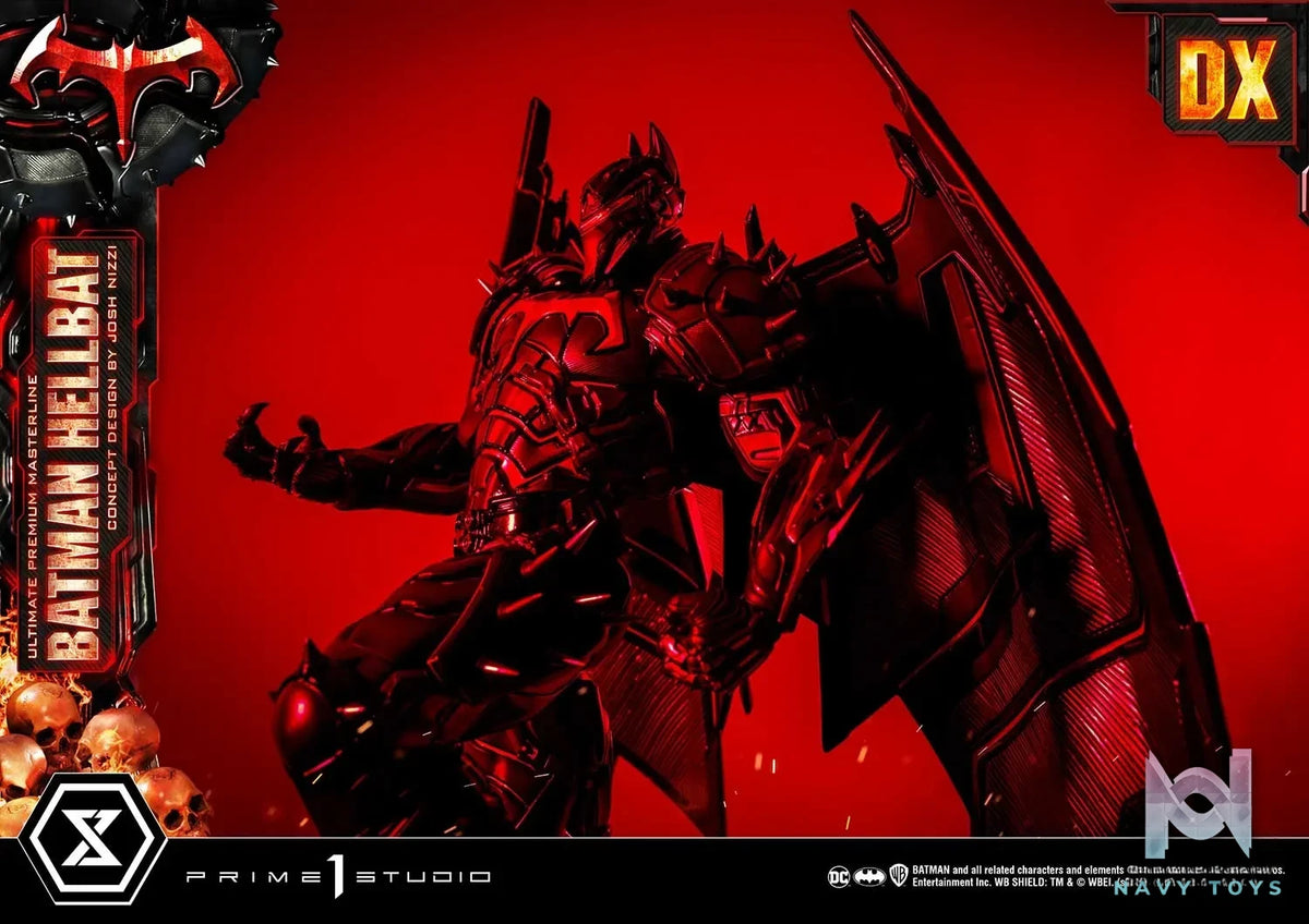 Prime 1 Studio – Ultimate Premium Masterline Batman (Comics) Batman Hellbat Concept Design by Josh Nizzi UPMDC-06 UPMDC-06DX UPMDC-06DXS (Licensed)
