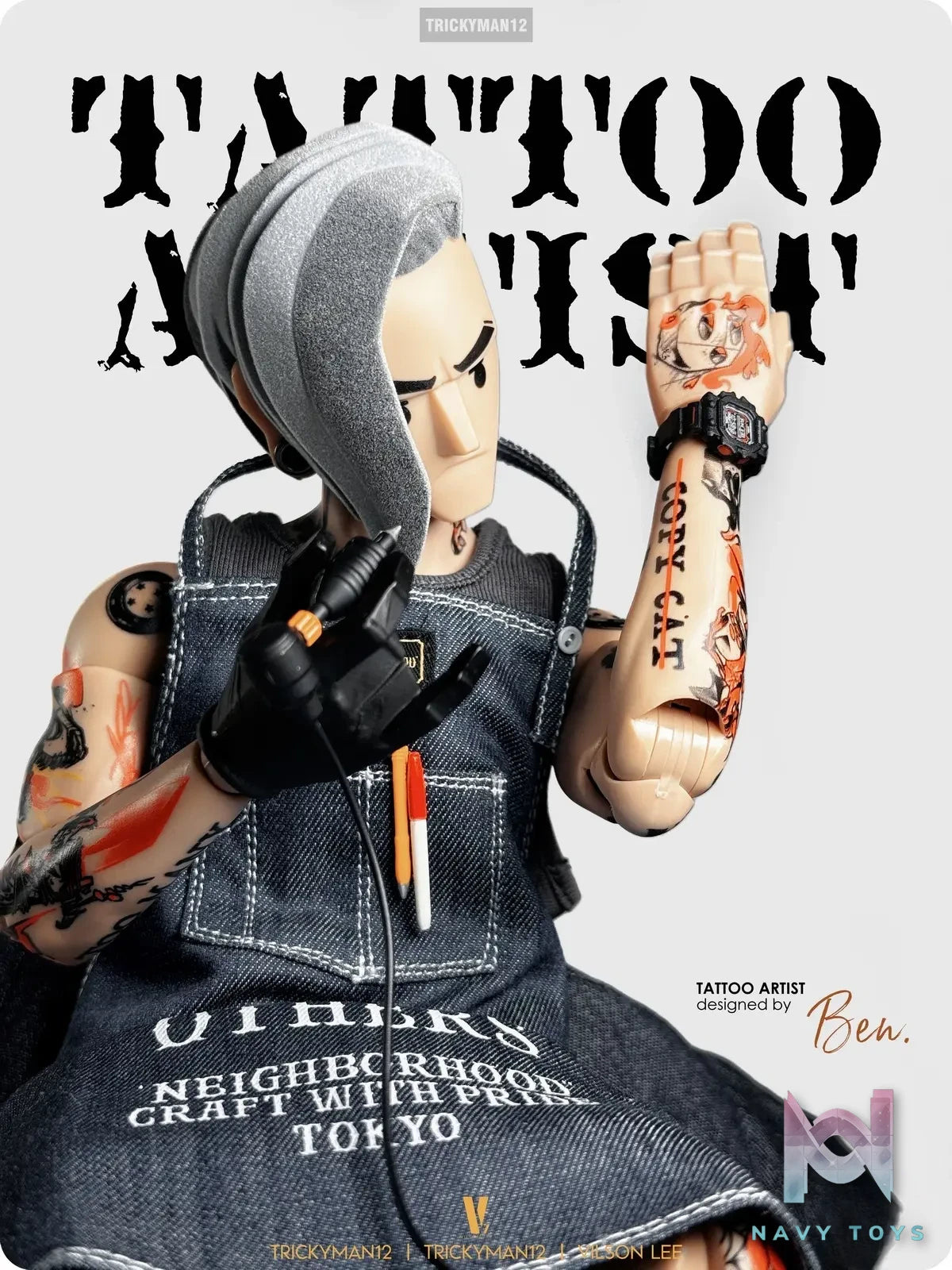 TrickyMan12 – 1/6 scale Tattoo Artist 2 Special Edition (Licensed)