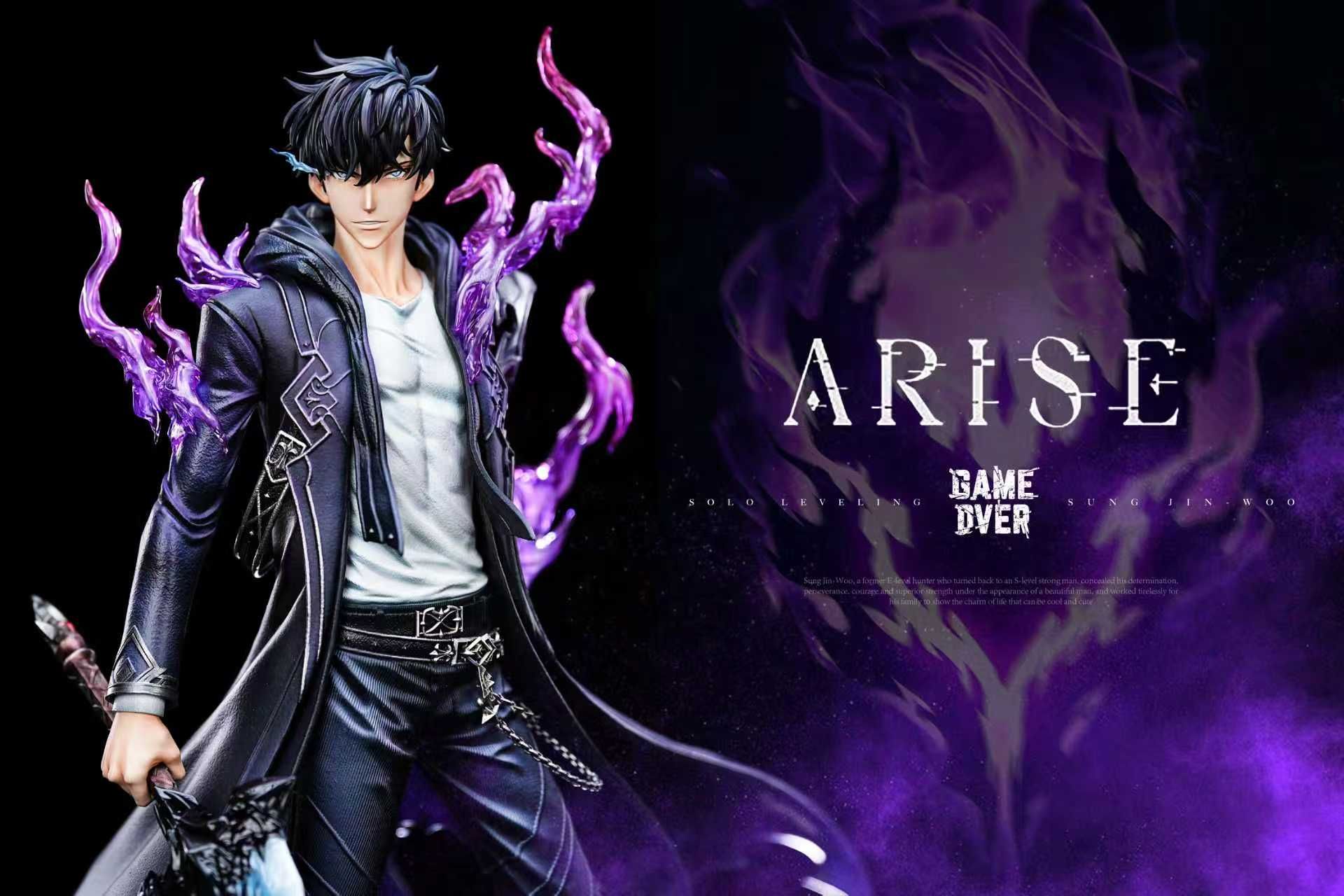 Sung Jinwoo - Solo Leveling - Game Over Studio resin statue Game Over Studio anime figure