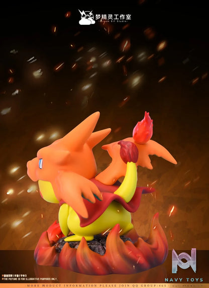 DREAM ELF Studio – Pokémon Pikachu COS Charizard