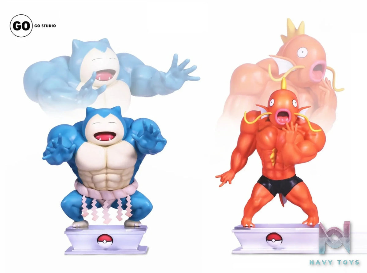 GO Studio – Muscle Snorlax And Muscle Magikarp