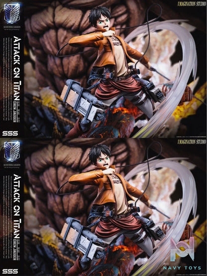 Eren Jeager - Attack On Titan - Imagination Studio resin statue Imagination Studio anime figure