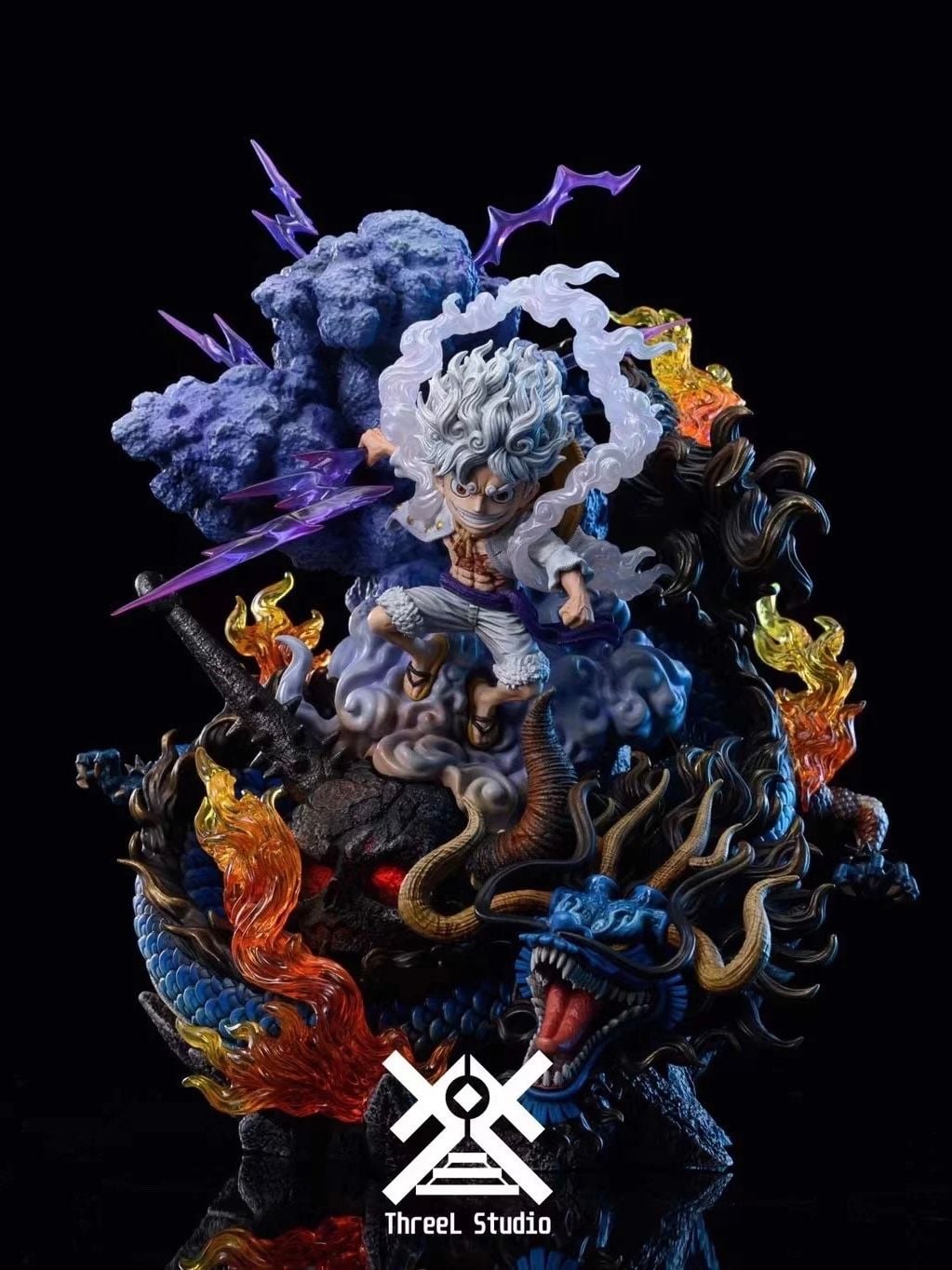 Luffy Nika & Kaido - One Piece - ThreeL Studio resin statue ThreeL Studio anime figure