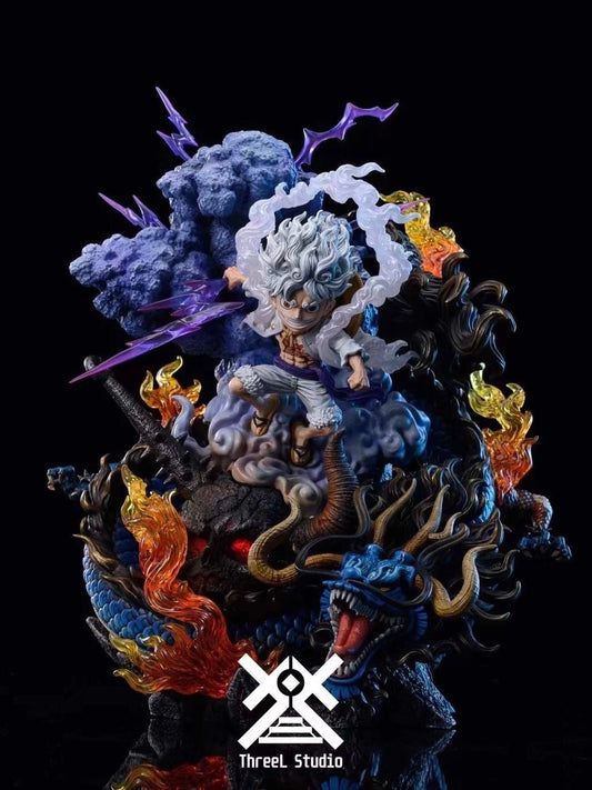 Luffy Nika & Kaido - One Piece - ThreeL Studio resin statue ThreeL Studio anime figure