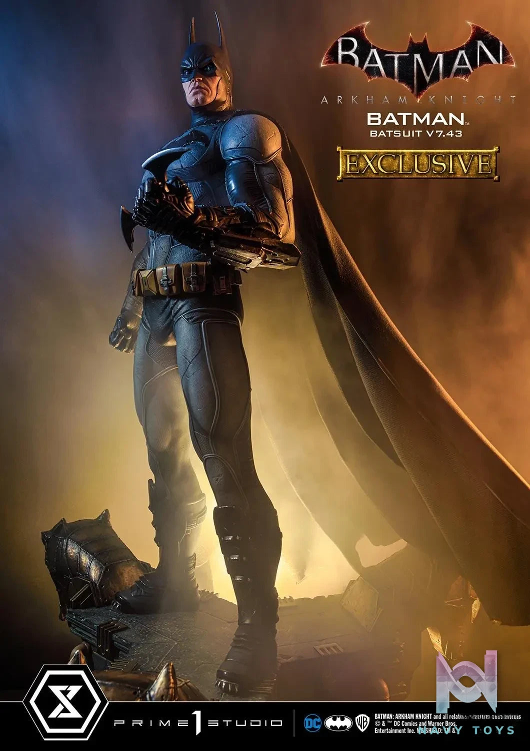 Prime 1 Studio – Museum Masterline Batman: Arkham Knight Batman Batsuit V7.43 MMDC-45 MMDC-45EX(Licensed)