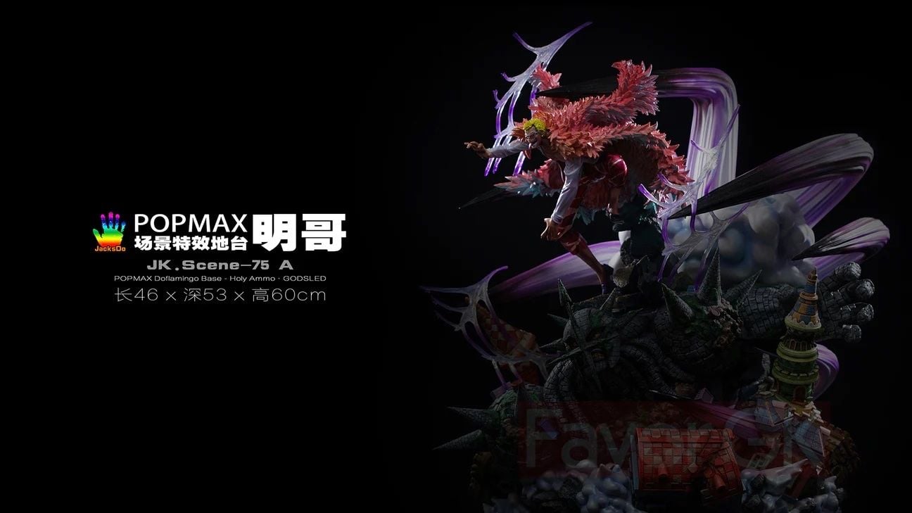 Doflamingo Pop Max Base resin statue Jacksdo Studio anime figure