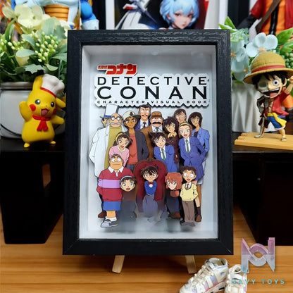 KALA HOME Studio – Detective Conan Multiple Characters #11 3D Decorative Painting Detective Conan