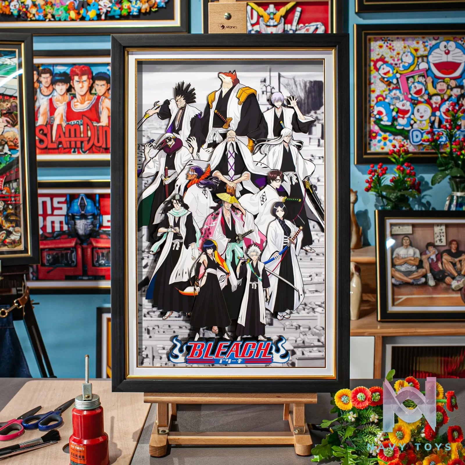 Yu Zhi Jiang Studio – Bleach Multiple Characters Series #2 3D Decorative Painting Bleach