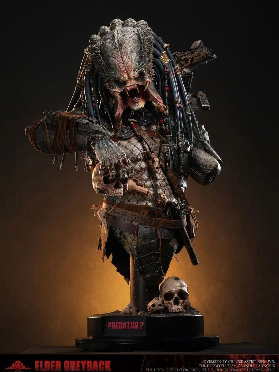 Elder Greyback Bust - Predator - DEEPMYTH Studio resin statue DEEPMYTH Studio anime figure