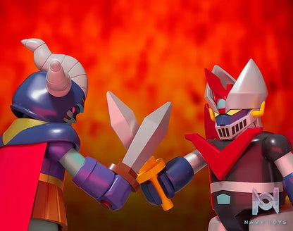 GSC – BRICKROID Great Mazinger Great Marshall of Hell X Ankoku Daishogun Posable Figure (Licensed)